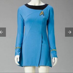 Star Trek (original series) science dept. Cosplay dress or Halloween costume.